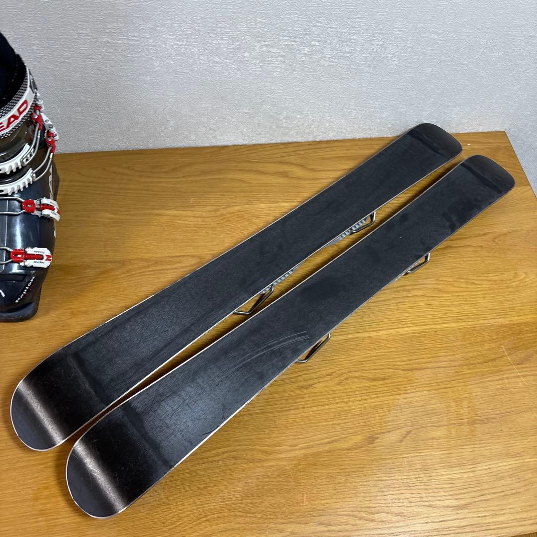 メンズ　ショートスキー　ファンスキーセット　head 26-26.5cmブーツ付
