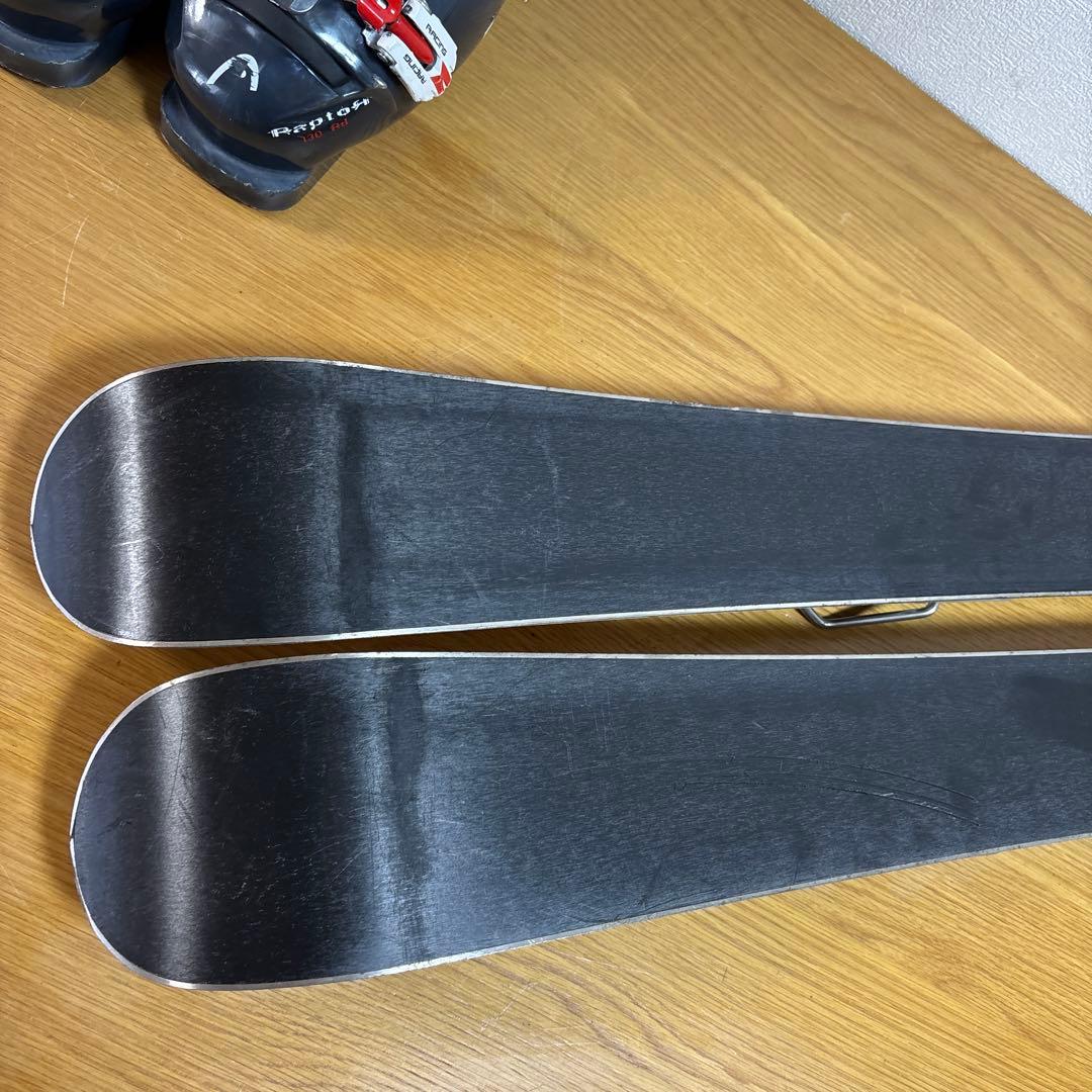 メンズ　ショートスキー　ファンスキーセット　head 26-26.5cmブーツ付