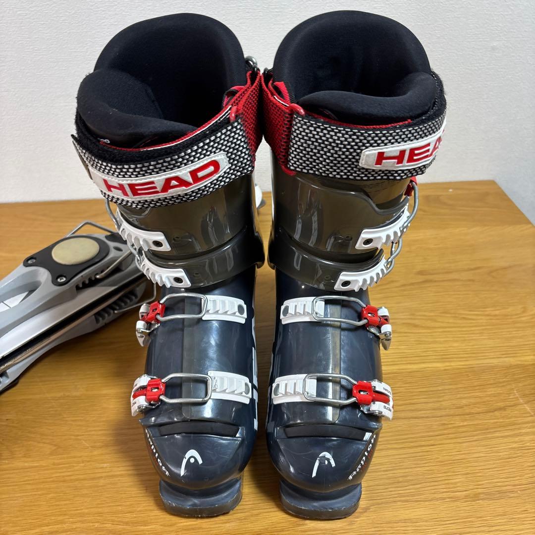 メンズ　ショートスキー　ファンスキーセット　head 26-26.5cmブーツ付