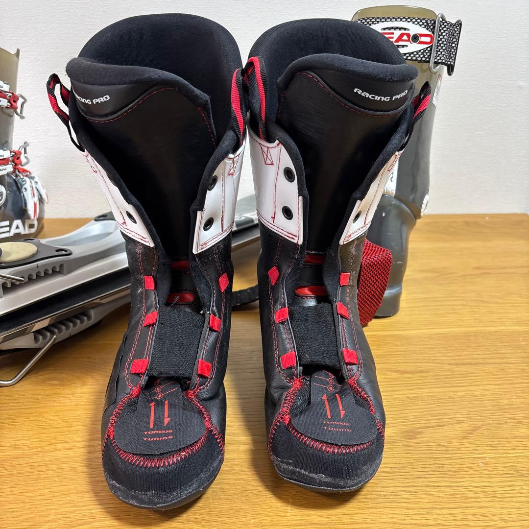 メンズ　ショートスキー　ファンスキーセット　head 26-26.5cmブーツ付