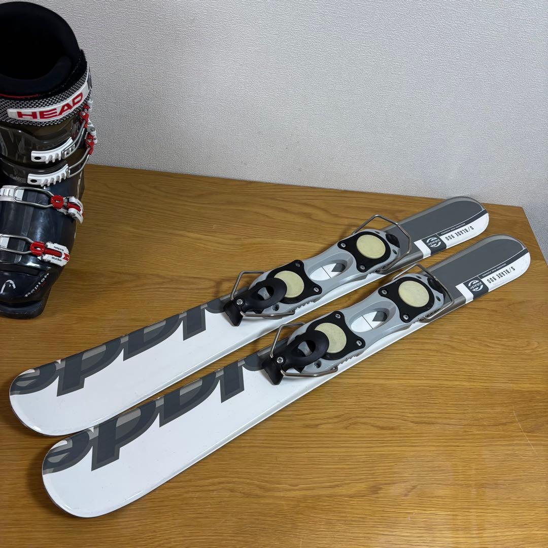 メンズ　ショートスキー　ファンスキーセット　head 26-26.5cmブーツ付