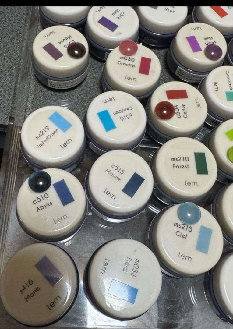 lem. カラージェル 67色 セット