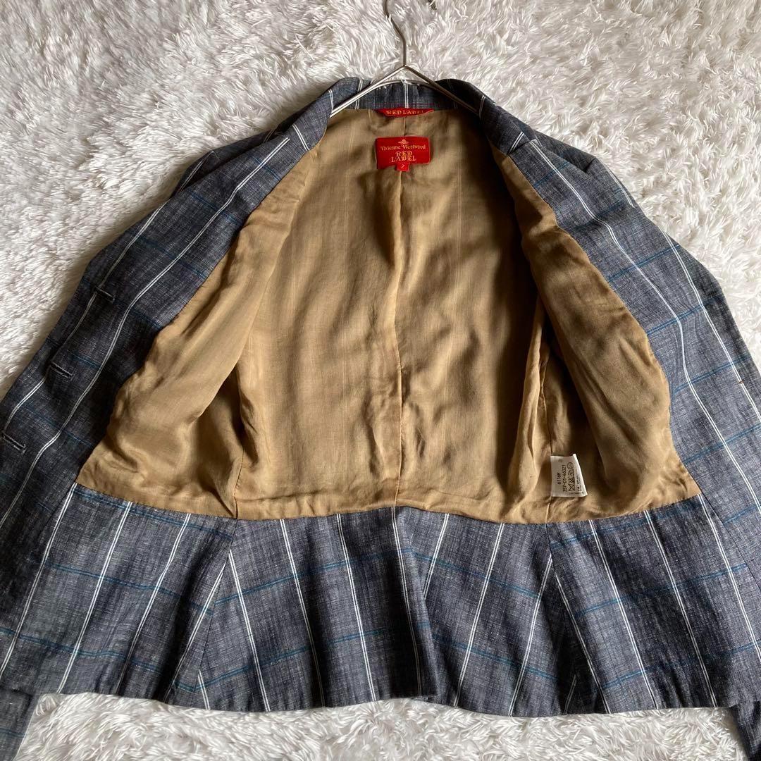 ヴィヴィアンウエストウッド ラブジャケット 希少 レア ストライプ M 日本製