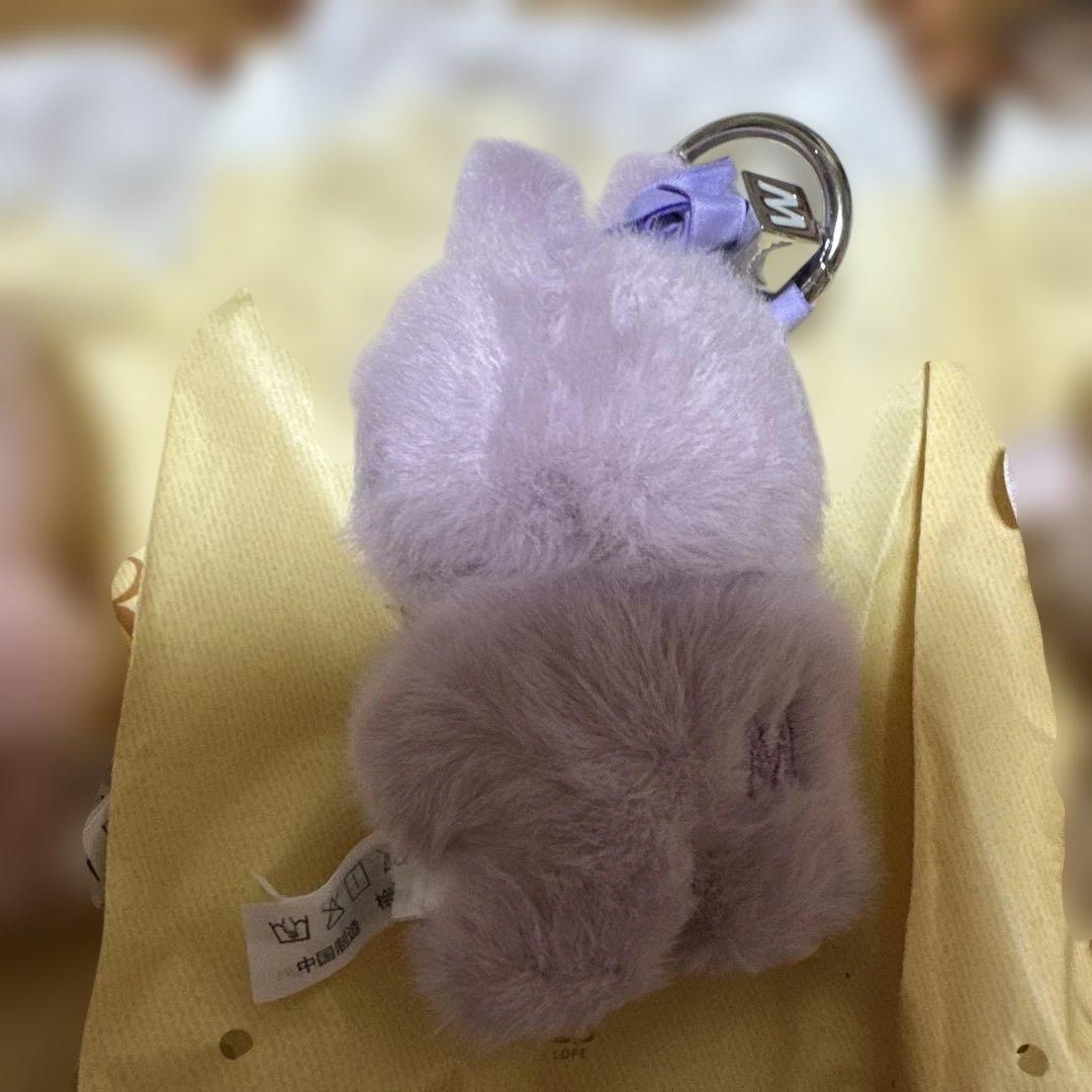 jura　正規品　イニシャル　ラブブ　ぬいぐるみキーホルダー　4体セット