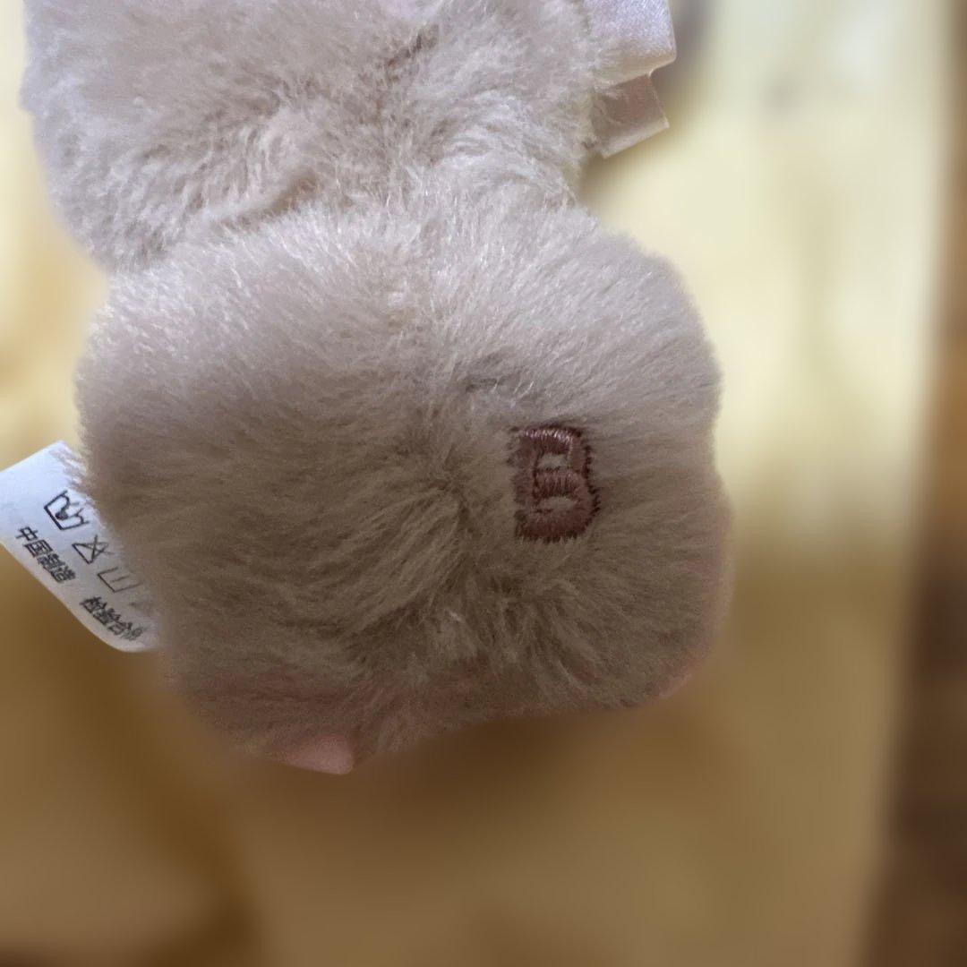 jura　正規品　イニシャル　ラブブ　ぬいぐるみキーホルダー　4体セット