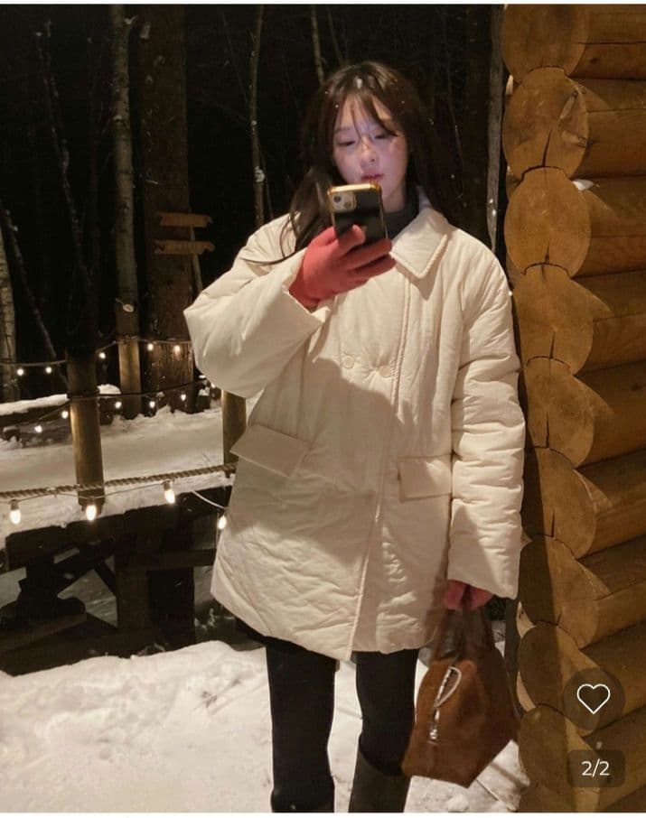 ダブルハーフダウンジャケット