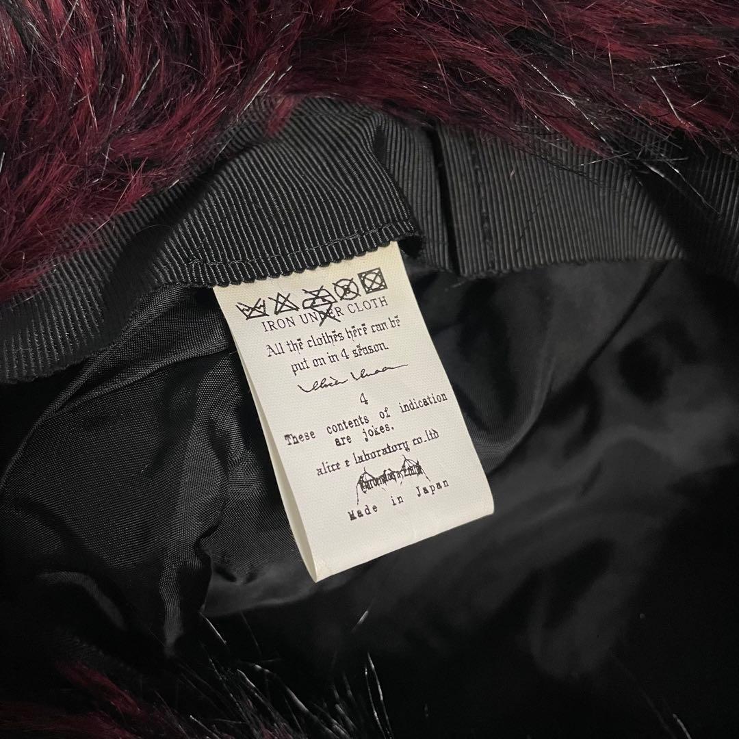 美品◆希少◆Alice Auaaアリスアウアア◆ファーベレー帽◆サイズ2