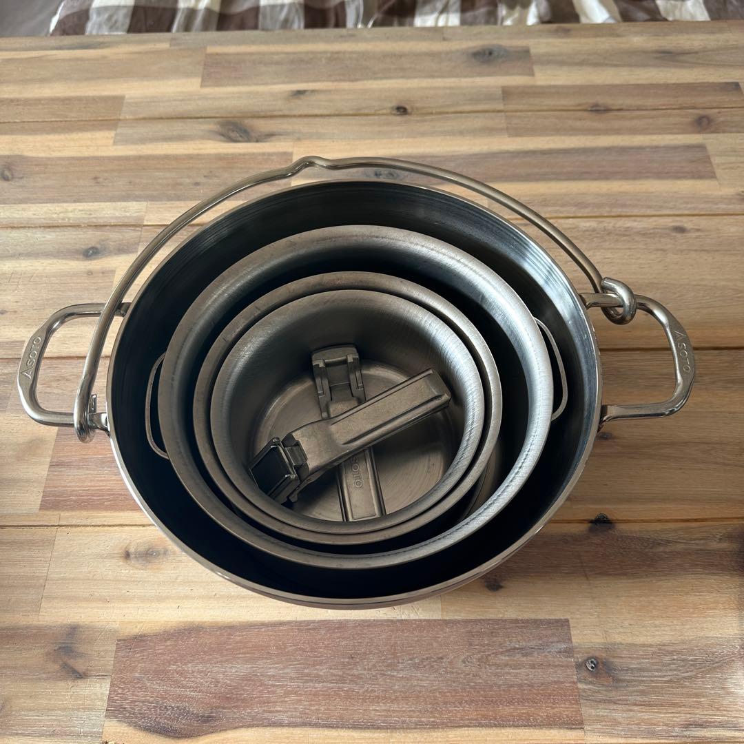 SOTOステンレス ダッチオーブンセット