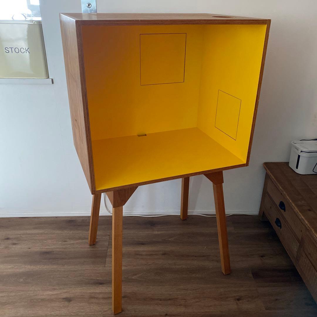 デスクのみ　コロロデスク　伊千呂　イエロー　学習机