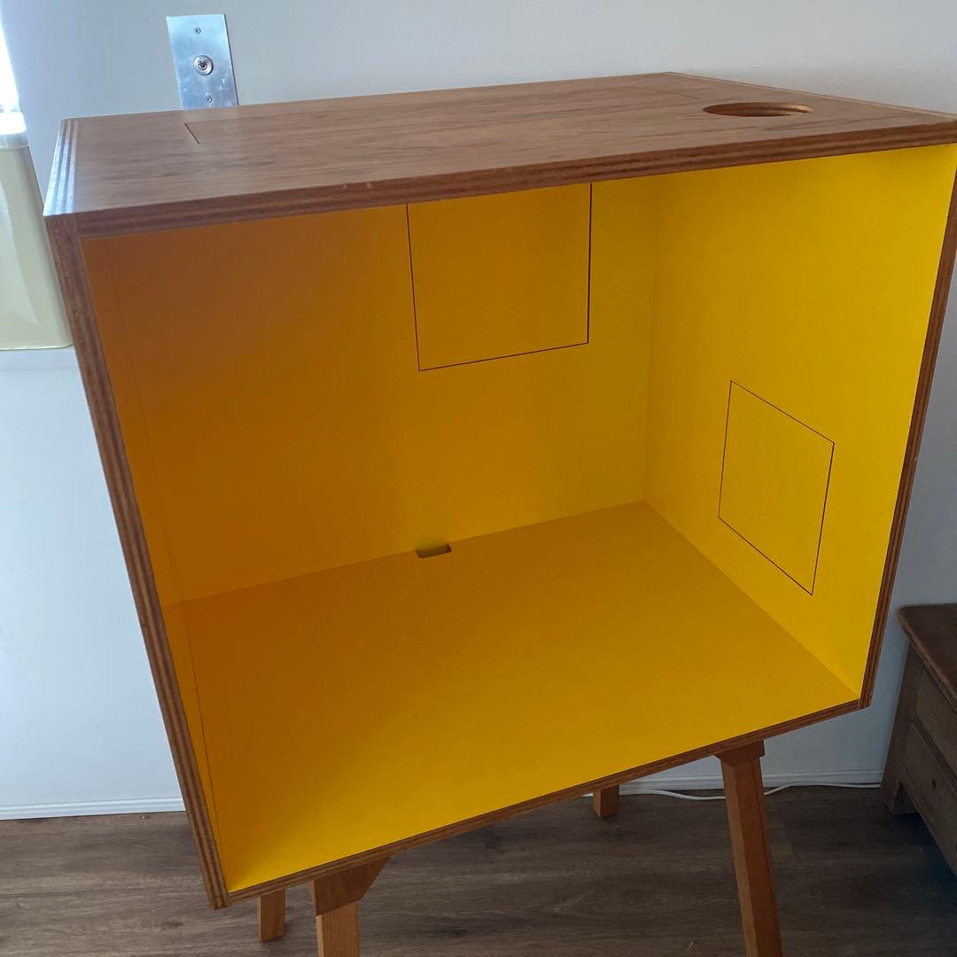 デスクのみ　コロロデスク　伊千呂　イエロー　学習机