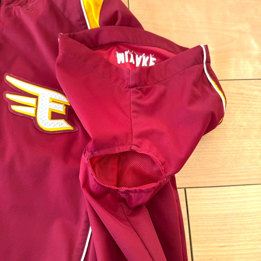 実使用　球団支給　東北楽天ゴールデンイーグルス　半袖ジャージー　汗出し