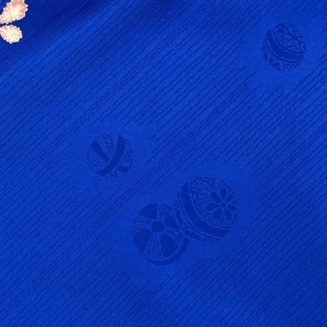 ◎mk-3457　七五三　女の子　着物・襦袢セット　金駒刺繍　　12-15