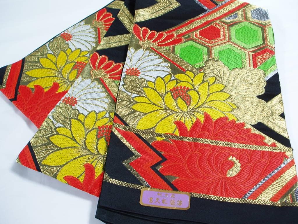 【hirotan】◆29◆袋帯黒袋帯留袖、振袖用16点まとめ売り