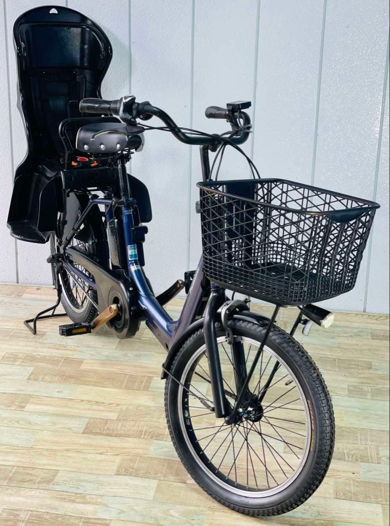 2474パナソニック12アンペア子供乗せ　電動アシスト自転車