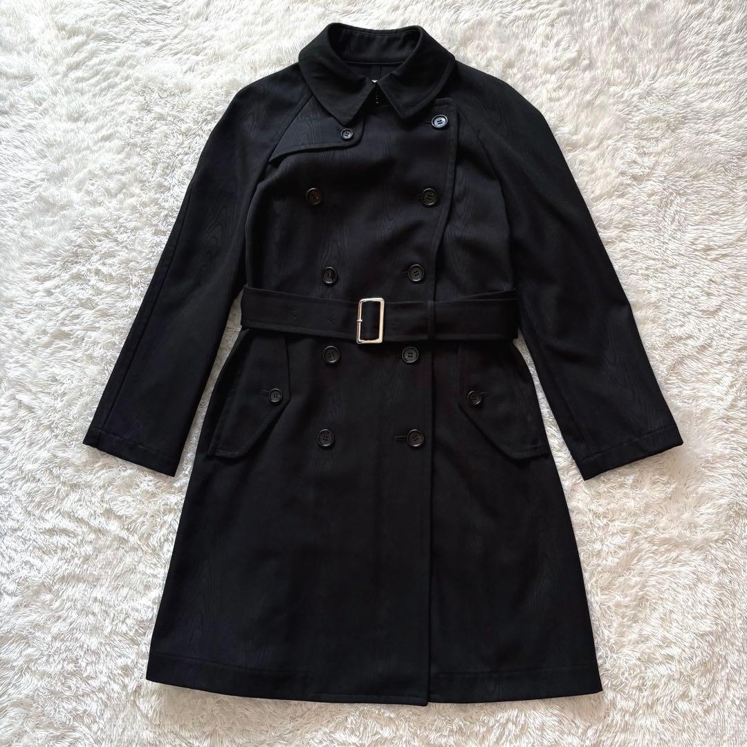 美品✨希少 ローブドシャンブル コムデギャルソン 木目柄 トレンチコート M