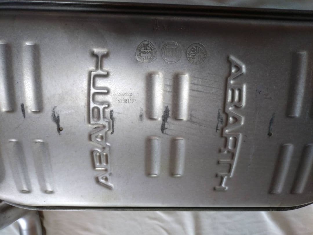 ABARTH アバルト 595C ツーリズモ 純正 マフラー リアピース