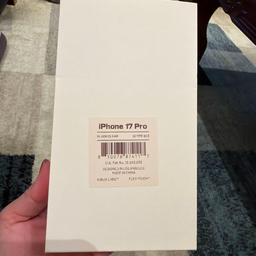 NINJA LABS FLEX POUCH クリア/ブラック