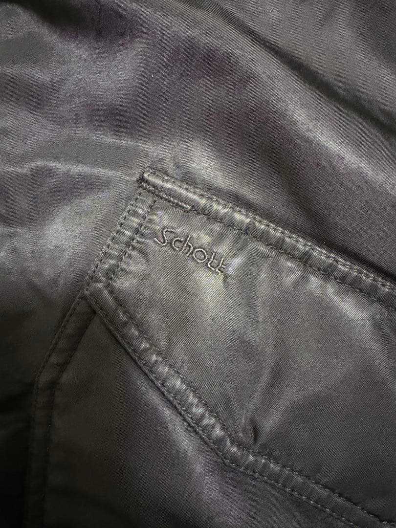 【超希少】 SCHOTT CWU-R フライトジャケット 90s 短丈