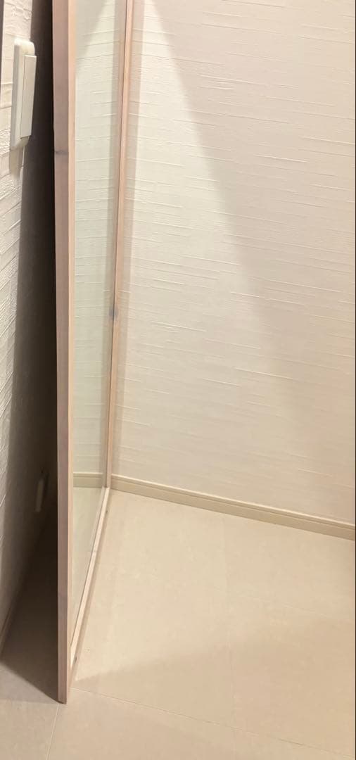 大きい全身鏡 160×78cm 大型鏡 木製フレーム おしゃれ