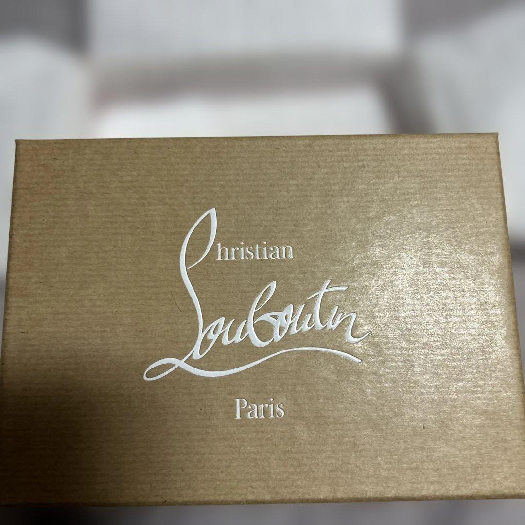 Christian Louboutin 二つ折り財布 黒/赤　値下げ不可