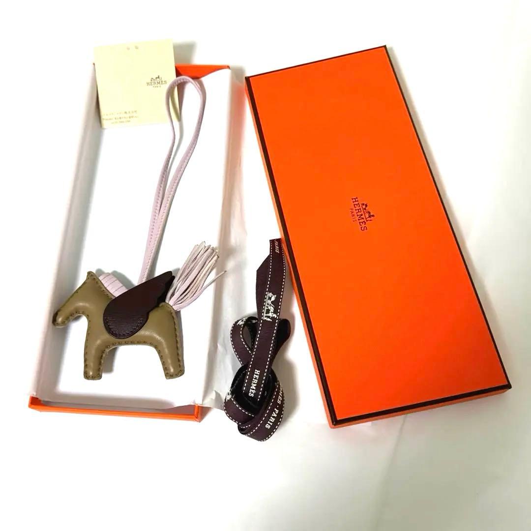 【HERMES エルメス】ロデオ ペガサス PM モーヴペール　B 馬