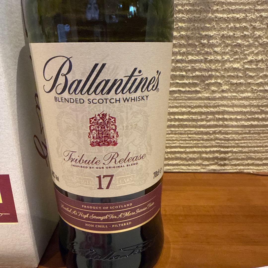 Ballantine's 17年 トリビュートリリース