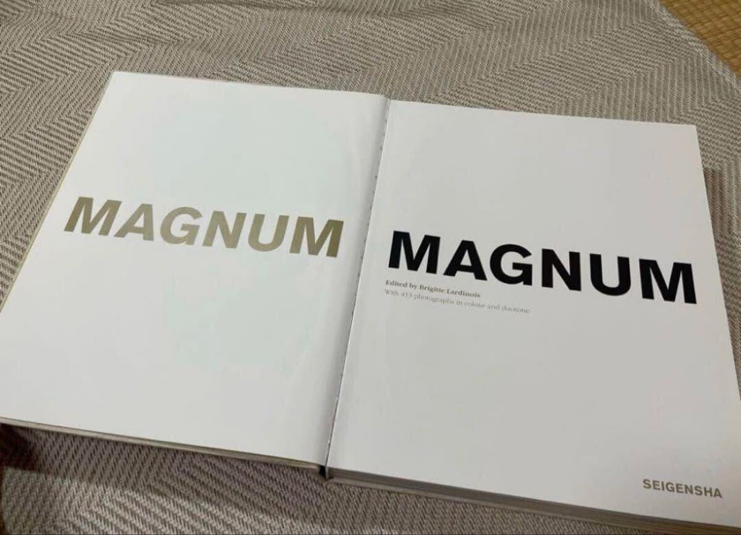 写真集 MAGNUM MAGNUM（完全日本語版） マグナムフォト 大型本