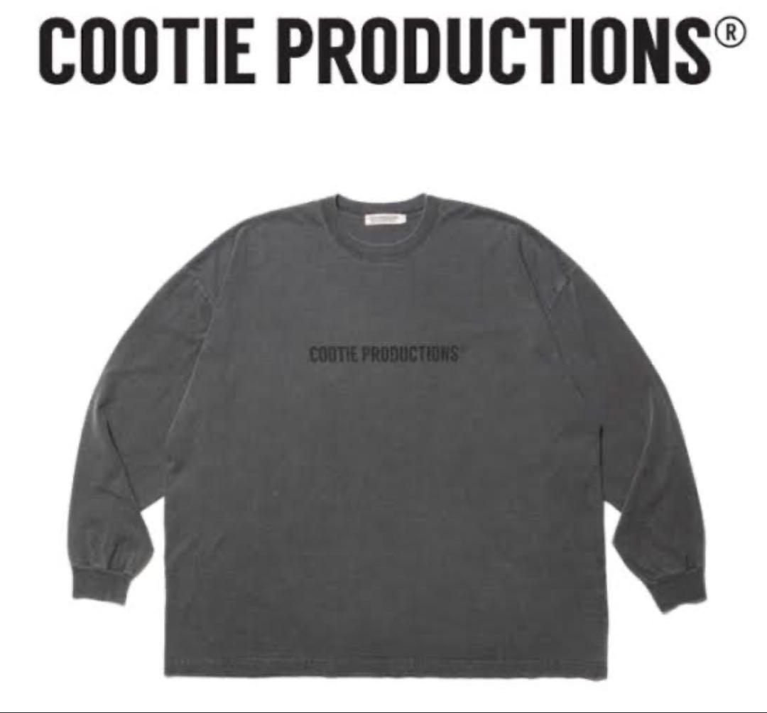 COOTIE PRODUCTIONS 長袖カットソー ダークグレー