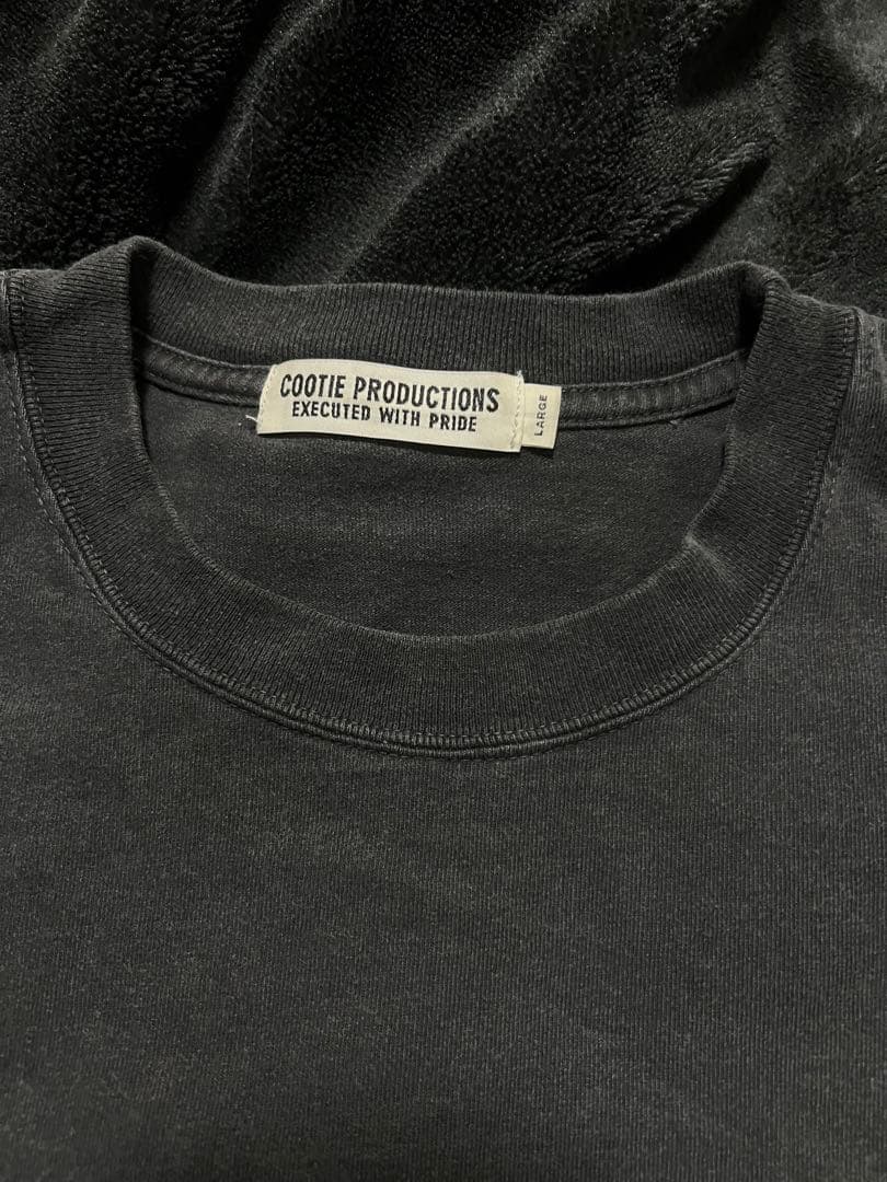 COOTIE PRODUCTIONS 長袖カットソー ダークグレー