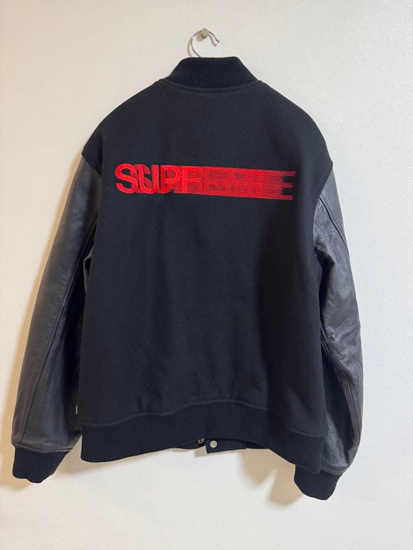 ジャケット・アウター Supreme Motion Logo Varsity Jacket M 18