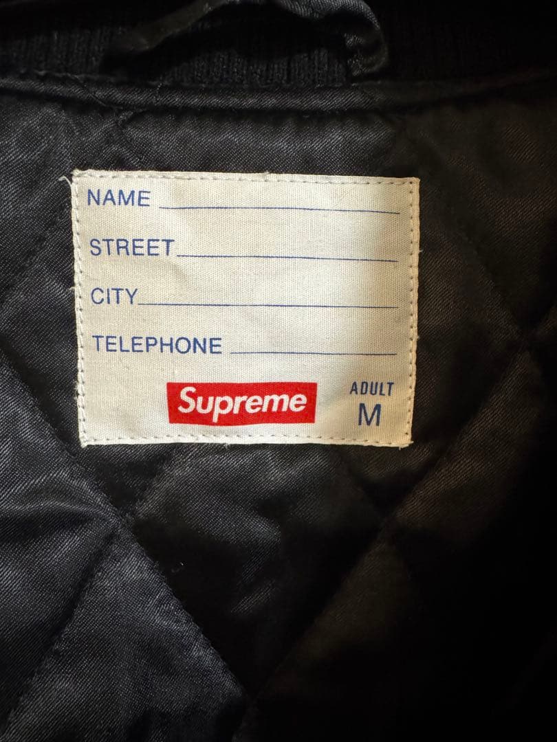 ジャケット・アウター Supreme Motion Logo Varsity Jacket M 18