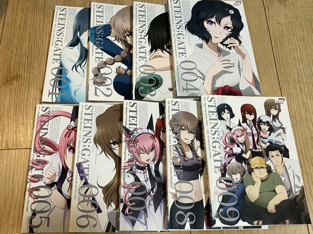 Steins;Gate 全21巻 + 劇場版 DVD レンタルアップ　セット