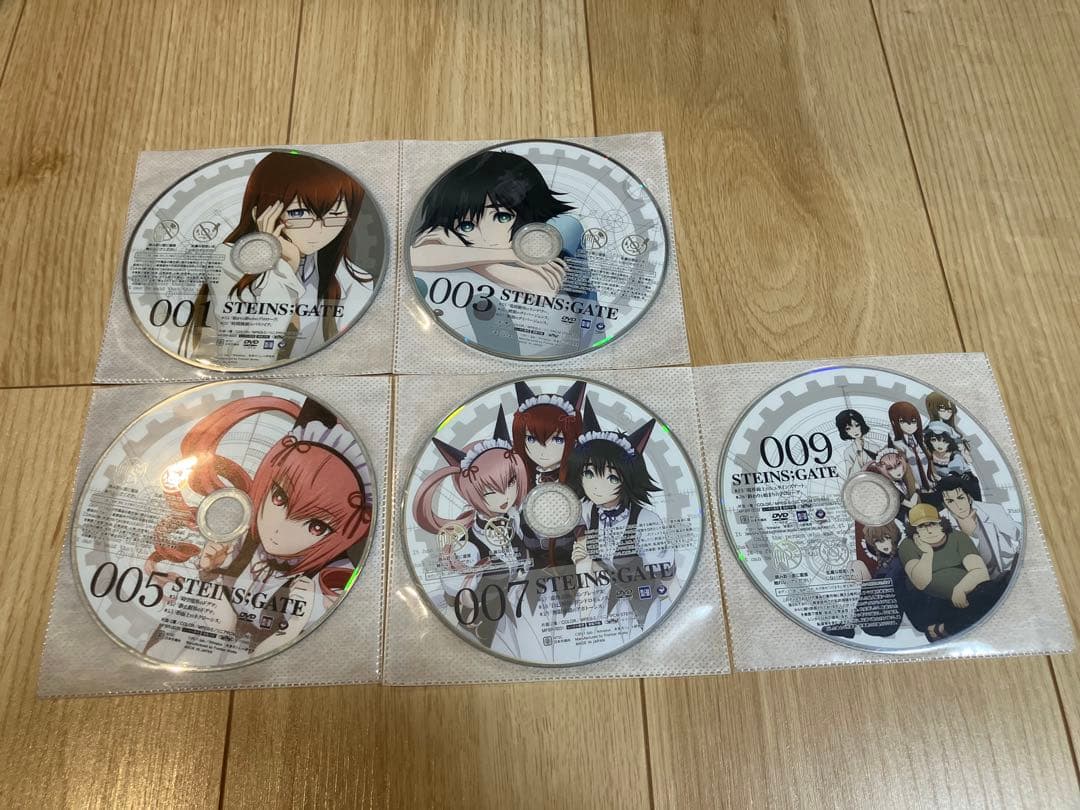 Steins;Gate 全21巻 + 劇場版 DVD レンタルアップ　セット