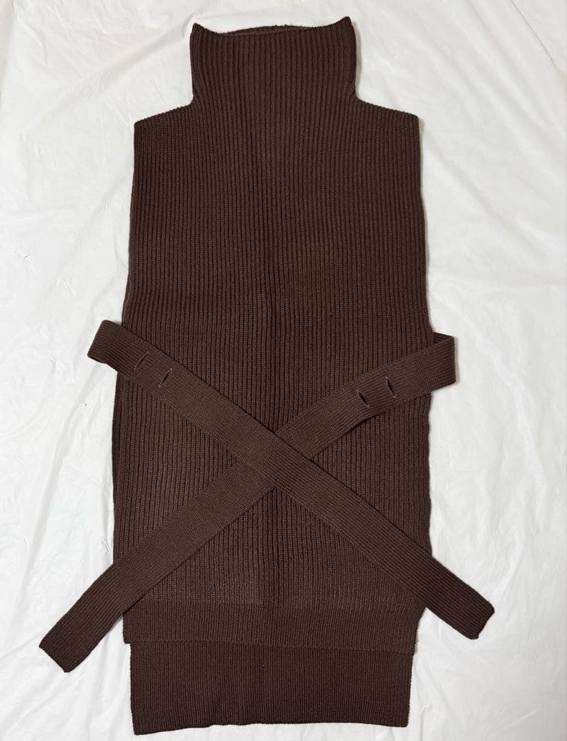 未使用　Ameri VINTAGE ベスト レイヤード シャツドレス　ワンピース