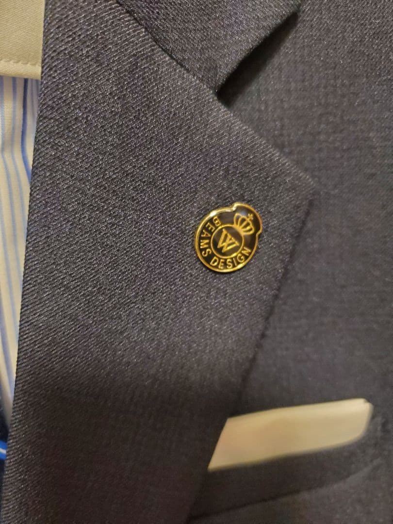 ワルツバイビームスデザイン　スーツ　男の子　160cm ネイビー