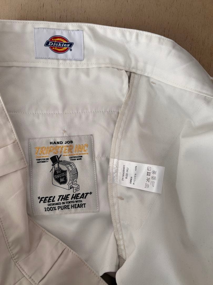 気*K様 TRIPSTER DICKIES スーツ　オフホワイト　野村訓市