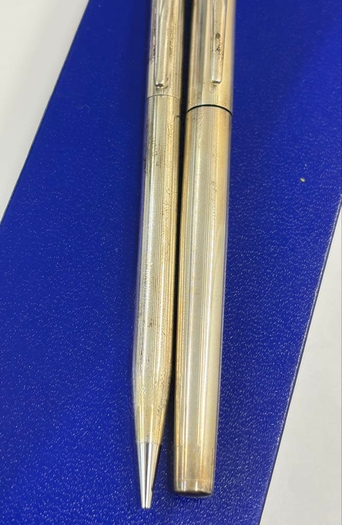 k*h様 CROSS スターリングシルバー　筆記具２本まとめ　クロス