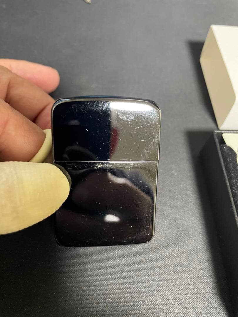 懸賞品HOPE ブラックZIPPO HOPE灰皿セット②