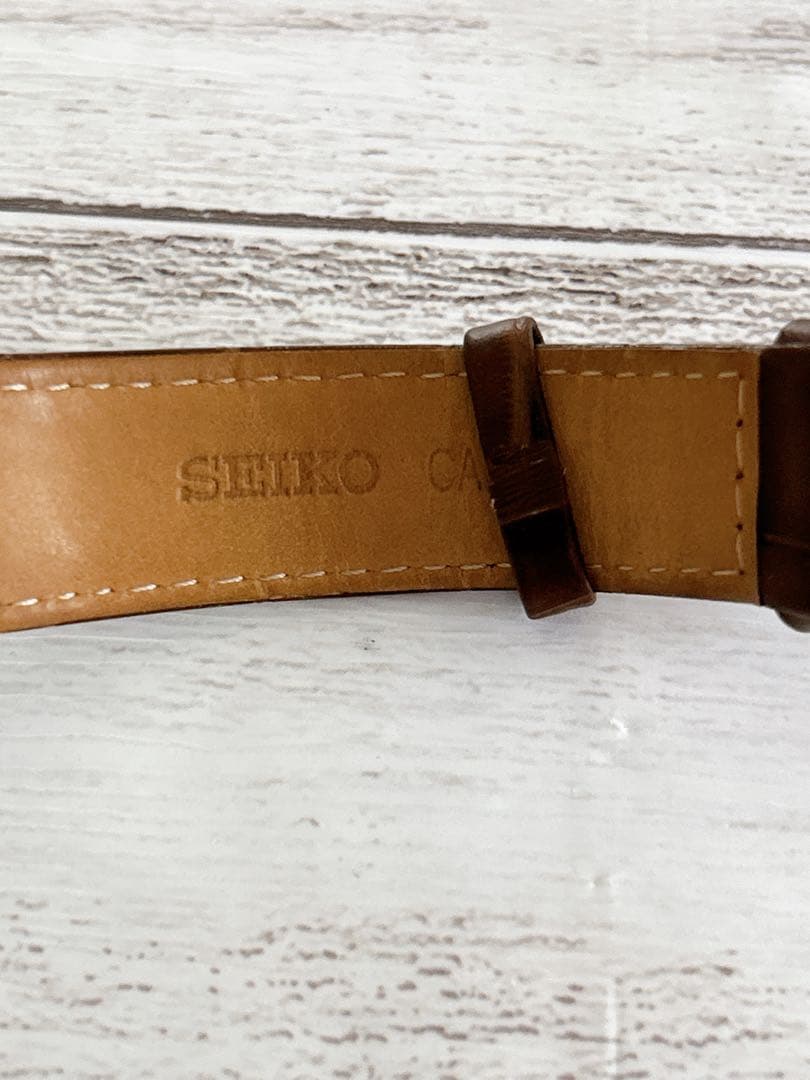 美品【SEIKO】ソーラー 腕時計⟡.·