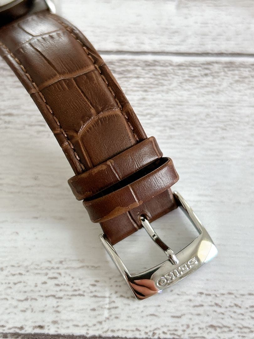 美品【SEIKO】ソーラー 腕時計⟡.·