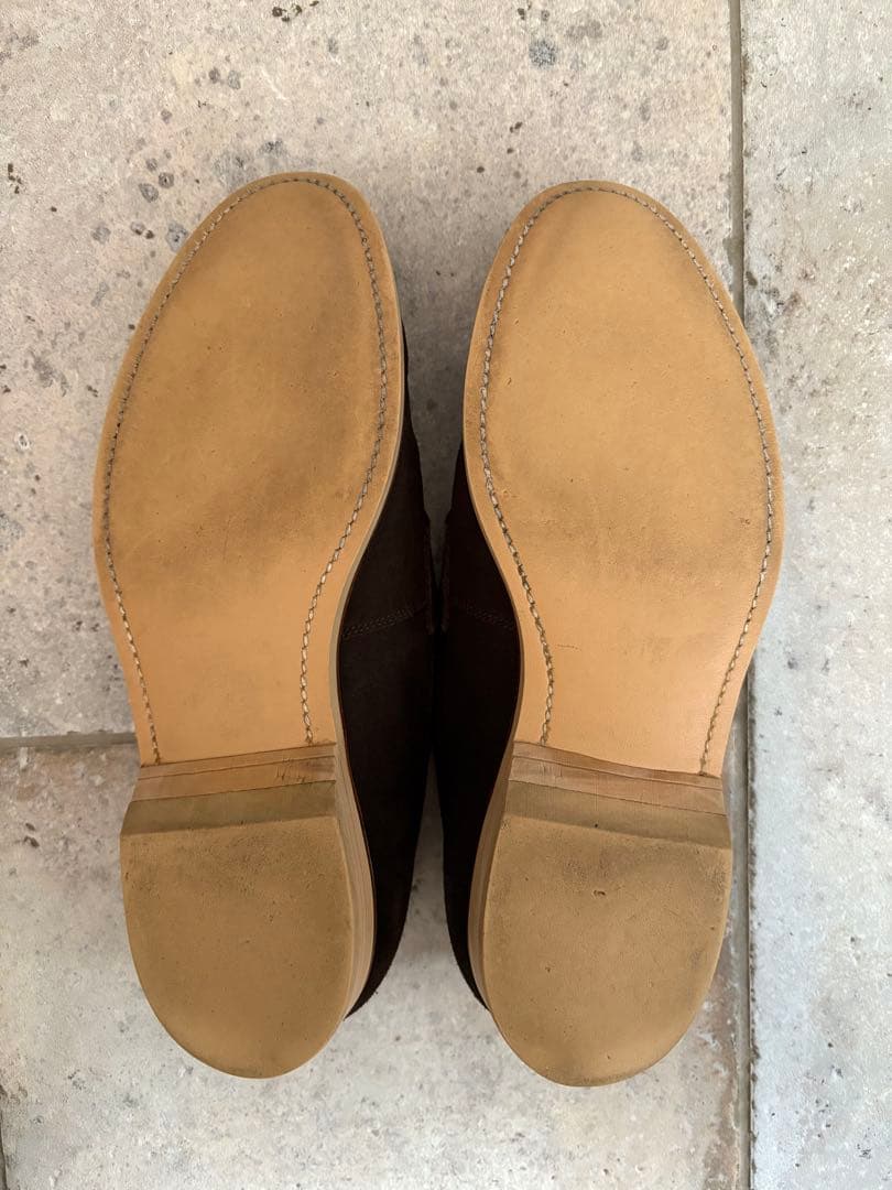 【メル】スコッチグレイン　ローファー　スエード　R-1241 25