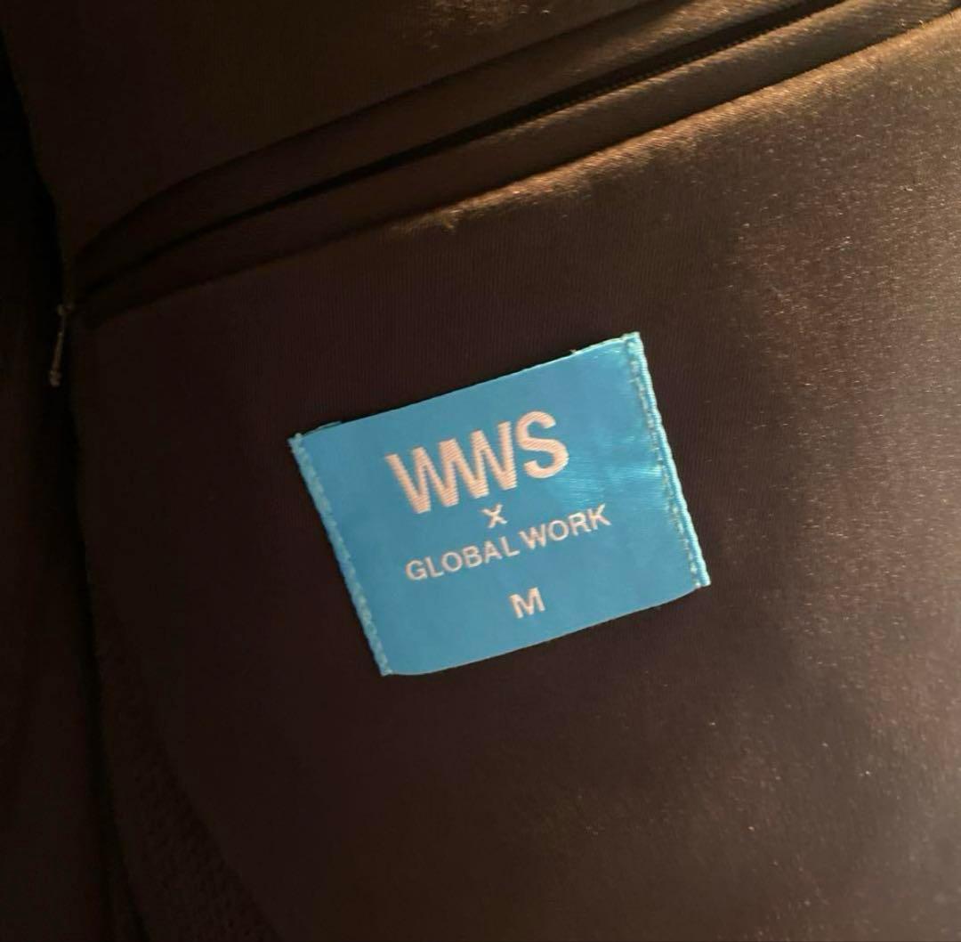 WWS x GLOBAL WORK メンズスーツ M 黒