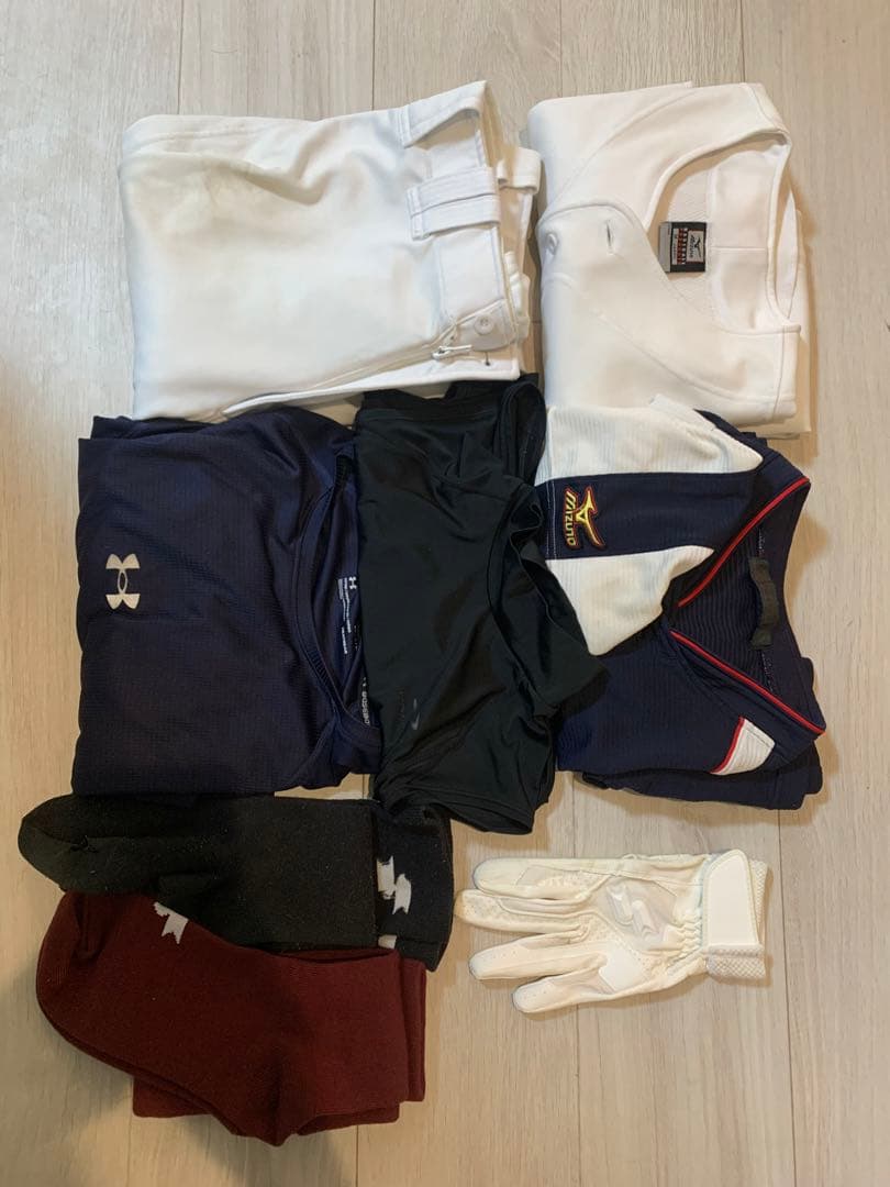 野球 ユニフォーム上下 セット 一式 MIZUNO SSK アシックス など