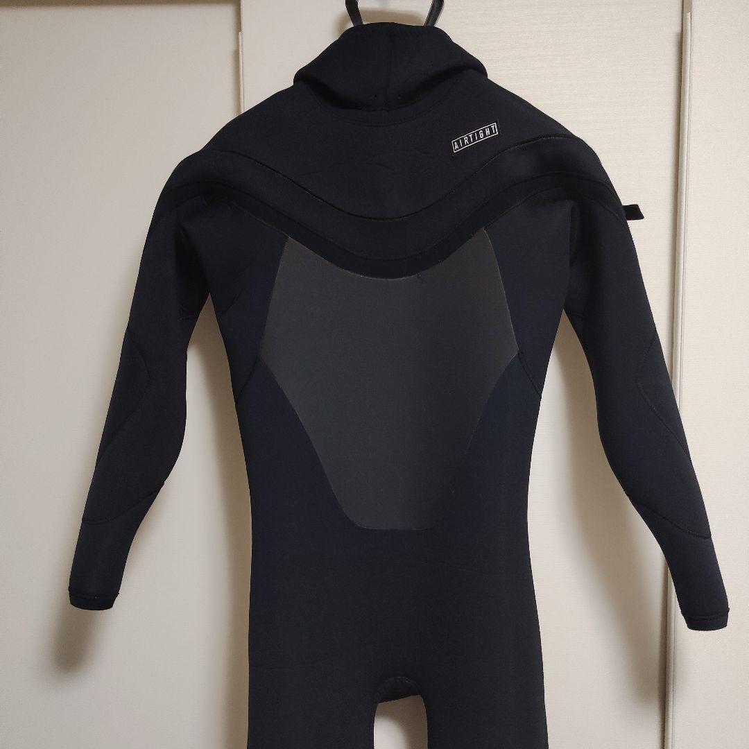 AIRTIGHT 5X3mm ウェットスーツ セミドライ　フード付き　ML