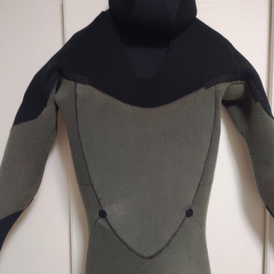 AIRTIGHT 5X3mm ウェットスーツ セミドライ　フード付き　ML