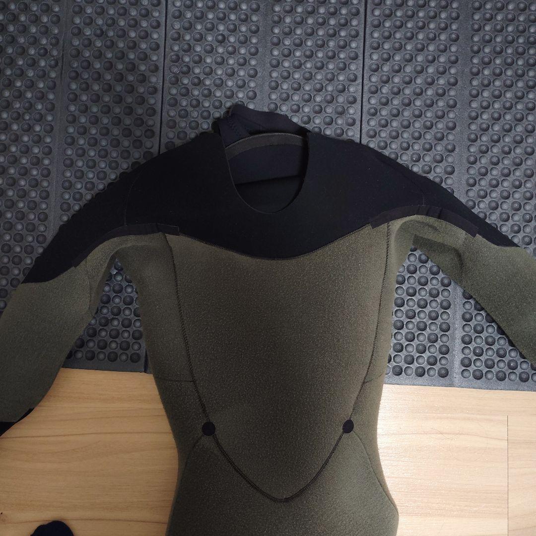 AIRTIGHT 5X3mm ウェットスーツ セミドライ　フード付き　ML