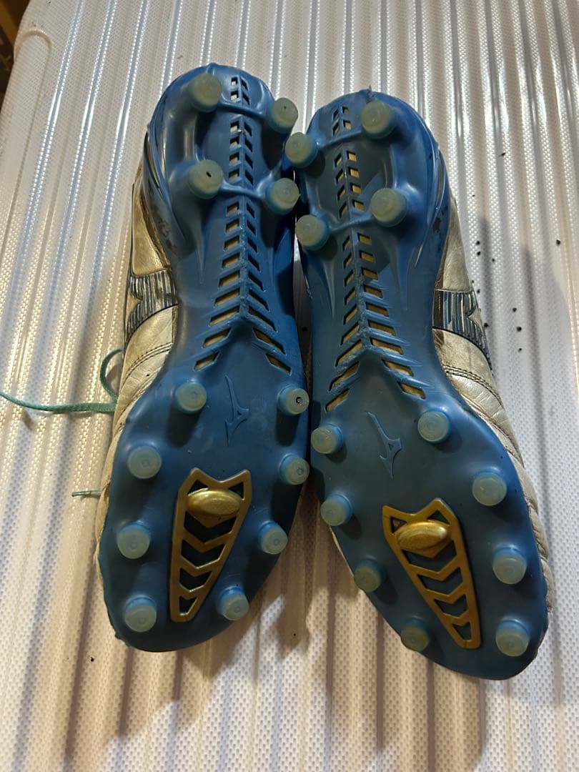 Mizuno サッカーシューズ・スパイク　モレリアネオ4 ホワイト/ブルー