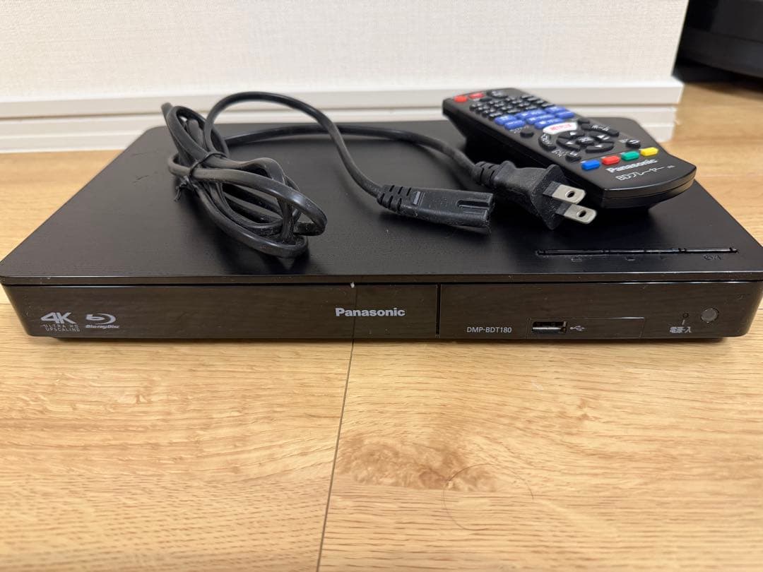 Panasonic 4K Blu-ray プレーヤー　DMP-BDT180
