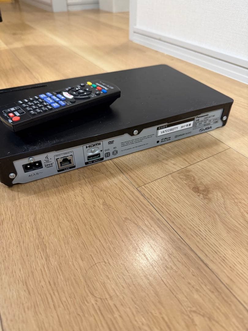 Panasonic 4K Blu-ray プレーヤー　DMP-BDT180