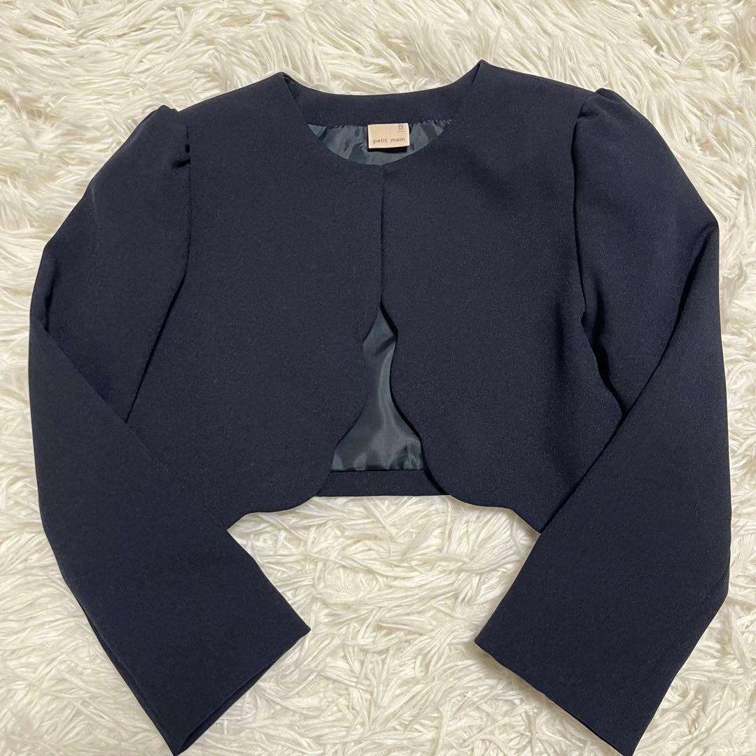 極美品✨ petit main プティマイン 120 花柄フォーマルワンピース